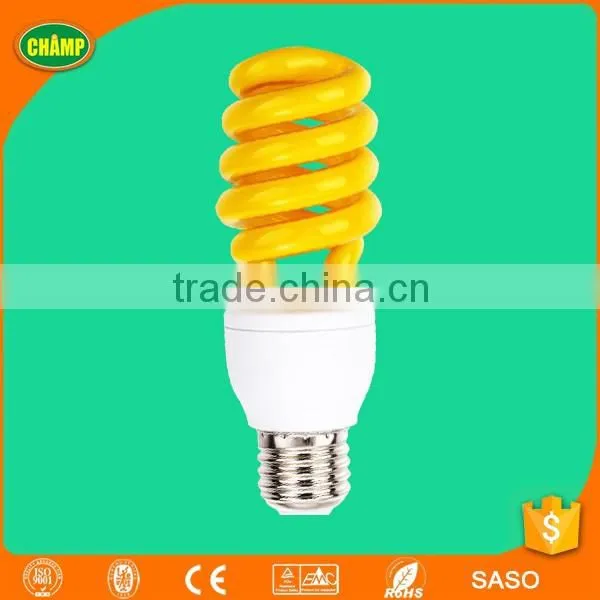 ul half spiral energy saving lamp 18w uv lamp