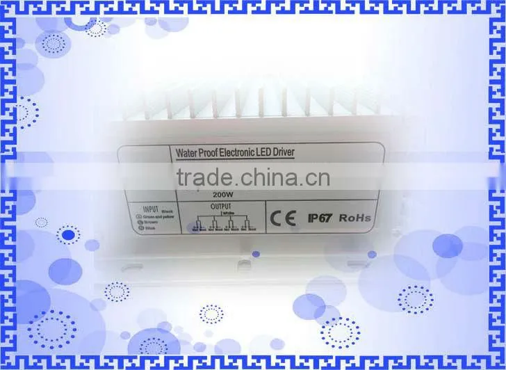 waterproof ip67 240v to 12v transformer for led lighting