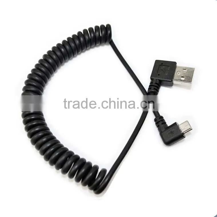angled usb angled Mini (5-pin) male to USB 2.0 A cable