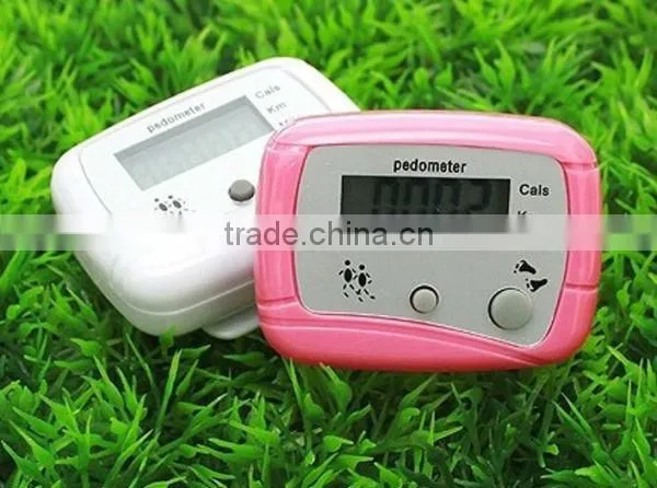 2Buttons Colorful High Sensor Digital Multifunction Calorie Pedometer for Weight ,Calorie and Step Counter