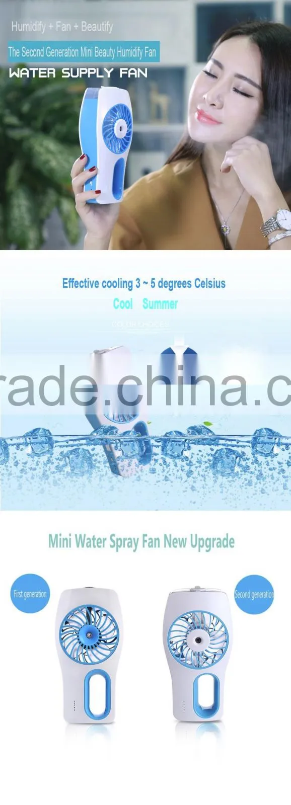 Hot Sell Summer Best Gift USB Fan Mini Electric Handheld Portable USB Fan