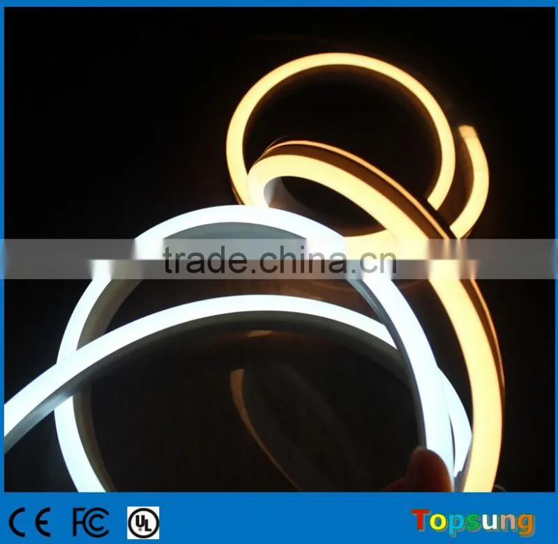 Shenzhen led lighting11*18mm full color changing RGB led neon tube 220v UV resistance