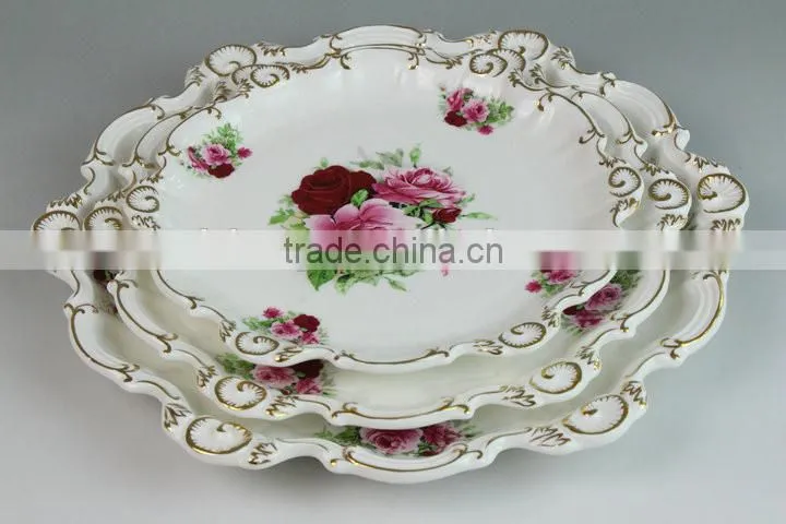 various certificates ceramic plate ,cheap porcelain plate with custom desgin,wholesale plates serving dishes for daily used.
