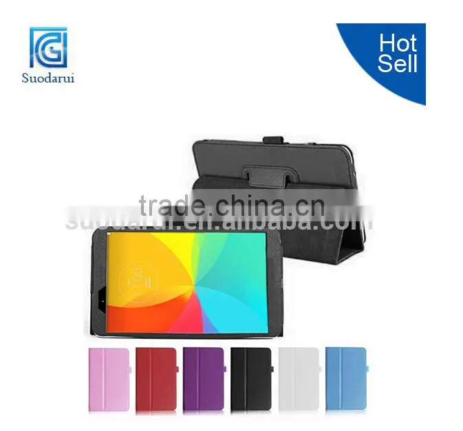 Book stand Tablet with Smart Cover Auto Wake &Sleep + Stylus pen Loop Tablet case for LG Pad 7.0 V400