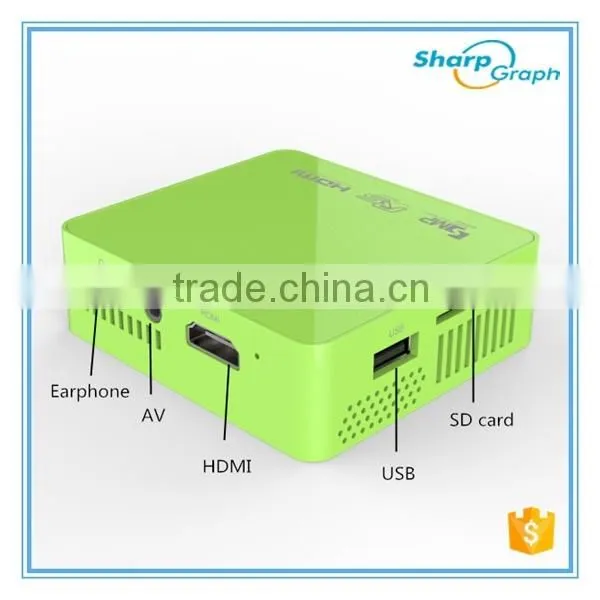 In Stock!!! 2016 UNIC Mini DLP Laser HDMI 3D Polarized Projector UC50 Outside Movie Projectors