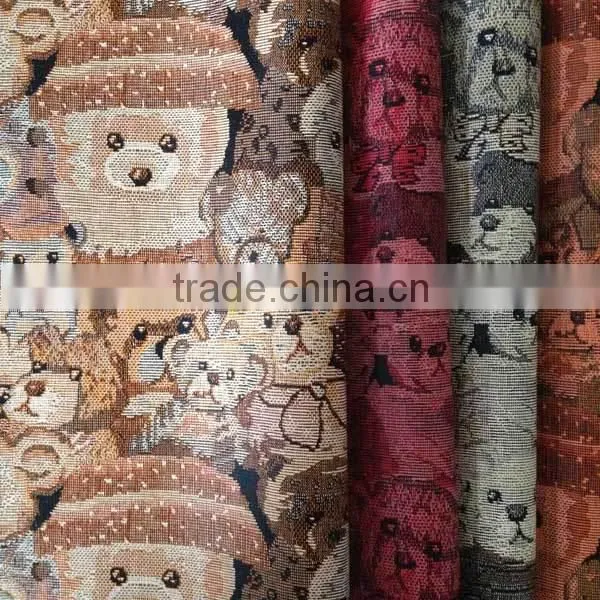 bear design wholesale faux leather fabric pu transfer film for synthetic leather
