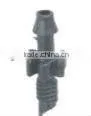 plastic pressure compensating water irrigation dripper