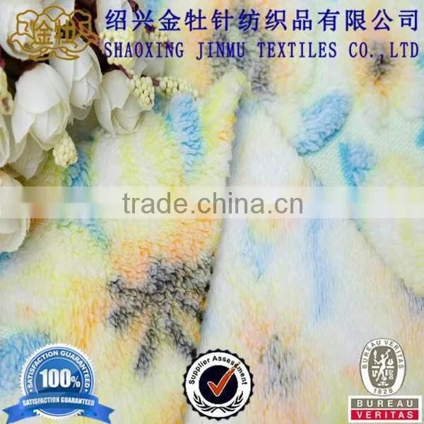 Polyester textile jacquard velvet designs