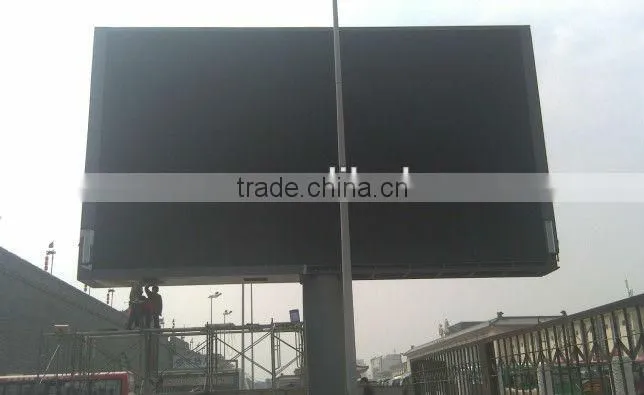 P10 double sides led display for outdoor
