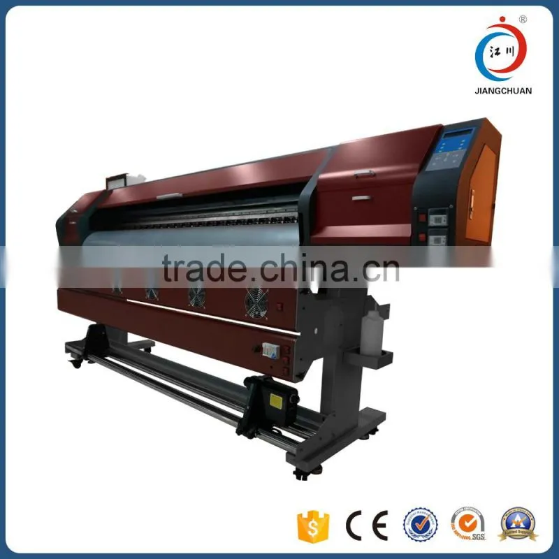 1.8m large format high speed outdoor dye sublimation inkjet digital printer with industrial nozzle