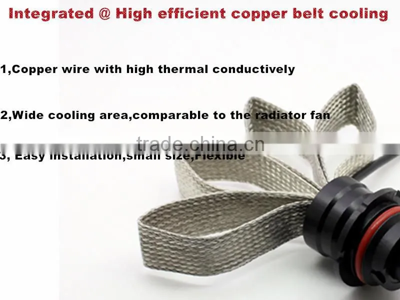 No Fan Design H4 LED Head Light 5G