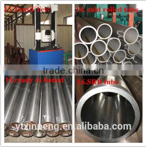 high quality precision seamless 45# carbon steel pipe iso9001