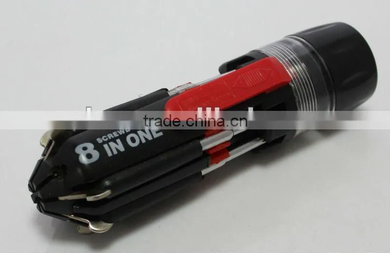 8 in 1 Screwdriver with Torch
