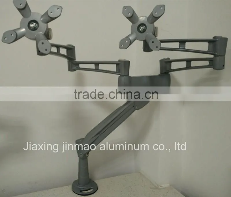 jiaxing factory supply gas cylinder desktop monitor arms for office use