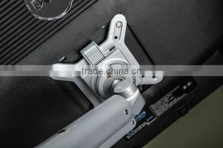 diy swing arm lcd monitor stand swivel bracket aluminum mounting bracket vesa mount clamp spring loading arm