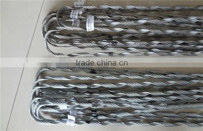 Hot Dipped Galvanized ADSS / OPGW Cable Hardware Overhead Transmission Power Line Fittings , Electric Power Fitting