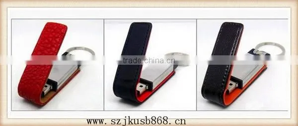 Special useful usb stick leather usb flash drive b