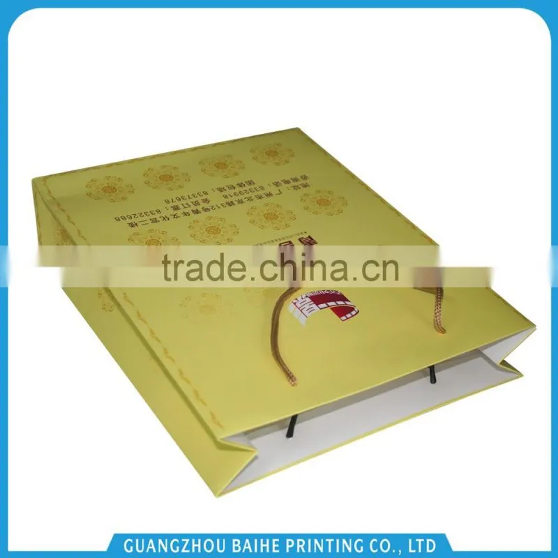 Custom low price craft paper printing bag