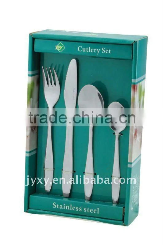 Stainless steel Cutlery with blister package