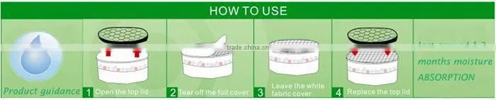 Wardrobe/Closet Fragrance Interior Dehumidifier 5PCS