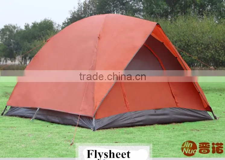 Outdoor 3-4 Person Fiberglass pole Camping/Hiking tent