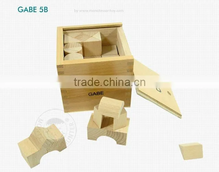 GABE 3 First Block Series, Preschool Educational Frobel Toys
