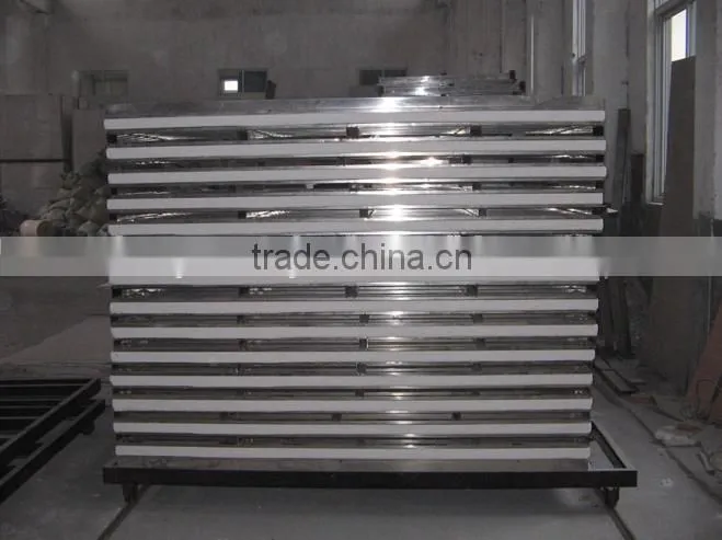 Expended Perlite core door pireproof board molding machine