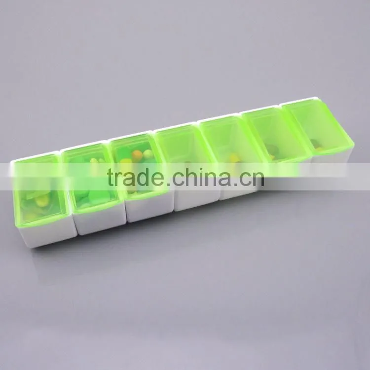 Travel pill box ,7 days pill box /container