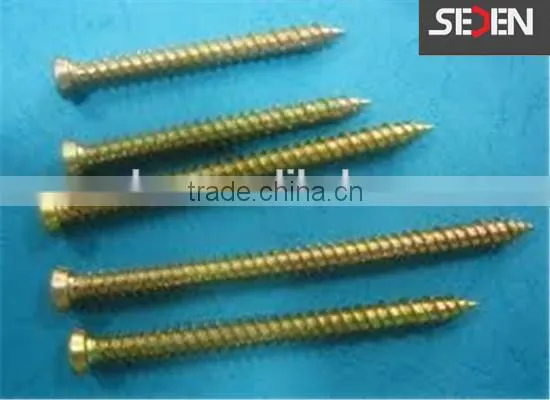 Hot Sell Black Concrete Screw From China Manufacture Factory