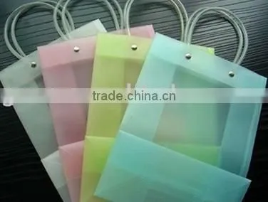 Various Colors and Sizes Customized Logos printing clear plastic packaging bag