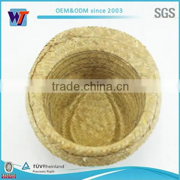 hollow out panama women foldable straw hat