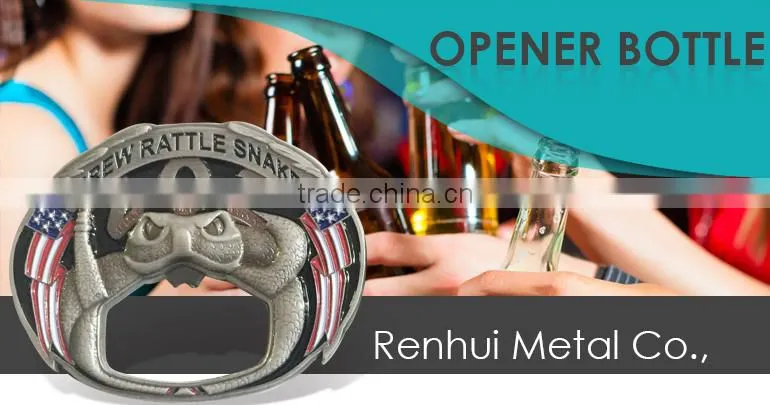 RENHUI METAL OEM lighter bottle opener