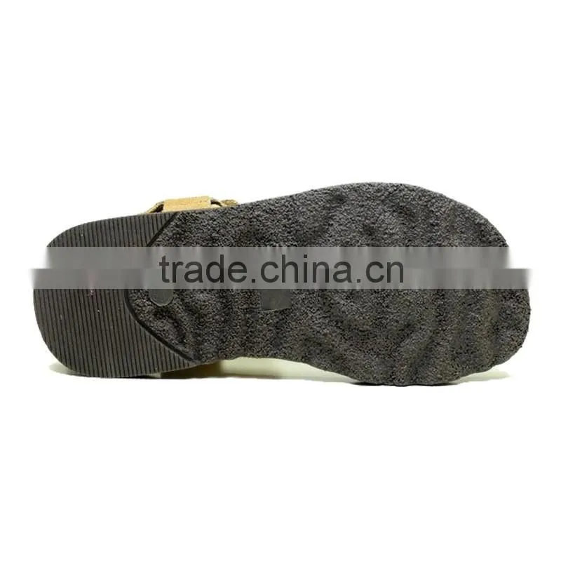 2016 Stylish Leather School Boys Sandals with EVA Sole