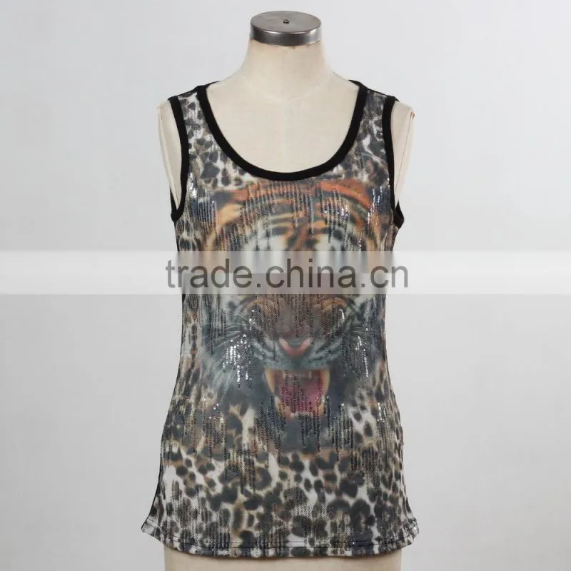 F5S15044 Casual Custom Women Tank Top