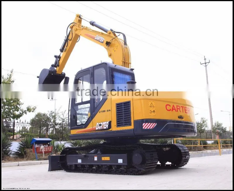 CE / ISO , 8.5 Ton Compact China Made Cheap Brand New Excavator, CE / ISO Certificate, CT85-8A , CT85-8B