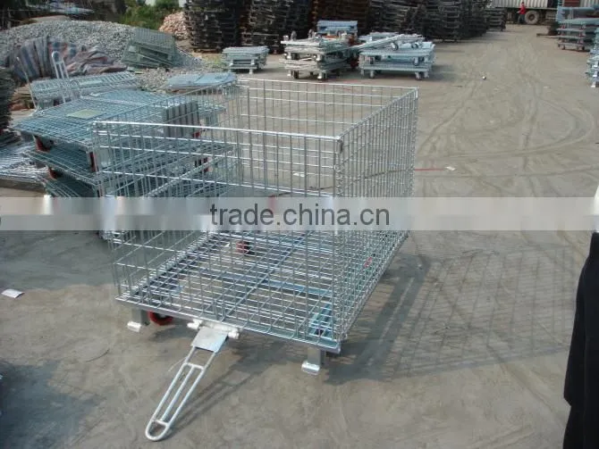 Wire mesh security cage