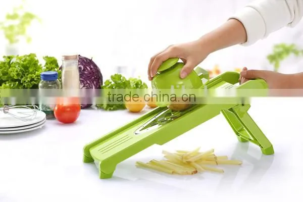 High Quality Plastic Mandoline V Blade Slicer/Kitchen Tools