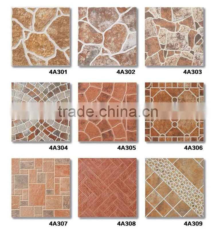 Accurate glazed porcelain tile