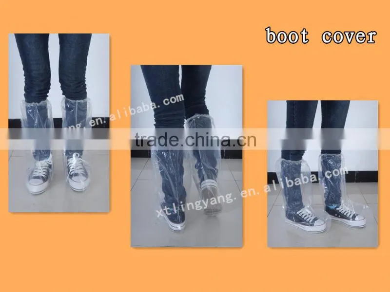 disposable plastic boot cover
