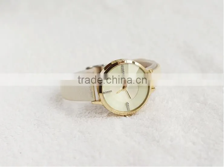 Leather Strap Quality Fashion Girls Wrist Watches