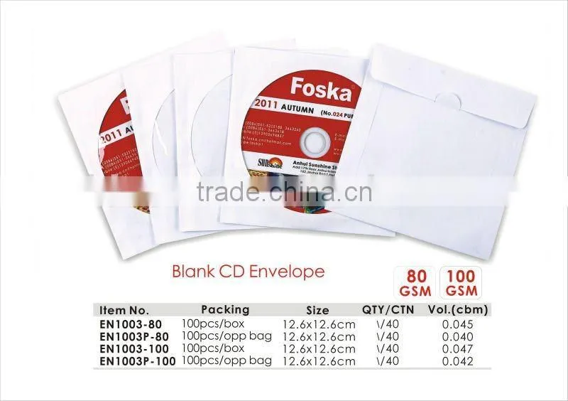 Good Quality Different Colors PVC 80 CD Bag
