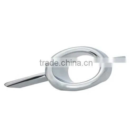2Pcs L/R ABS Chrome Front Fog Lamp Cover