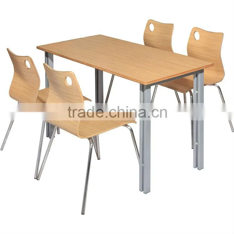2014 Modern Simply Style Square Wood Table Set 019