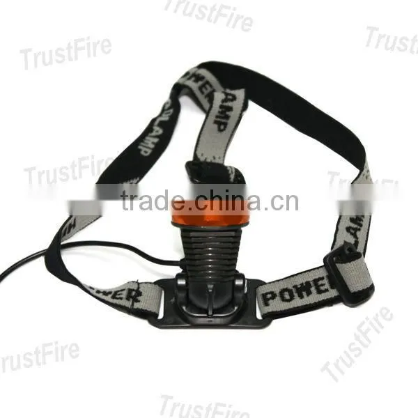 2013 TrustFire newest design 3868-H6 400lm cree xml t6 led bicycle helmet light for Mountain moving