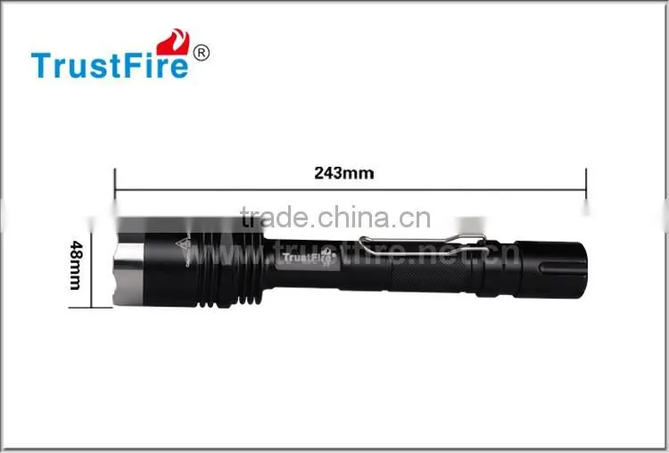 Cheap price flashlight torch X8 1000 LM using 1* cree xml t6 led light, tactical flashlight with 2 Pcs 18650 battery.
