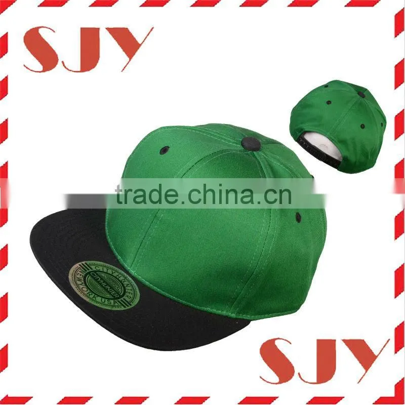 Wholesale promotional cheap adjustable sport snapback blank caps