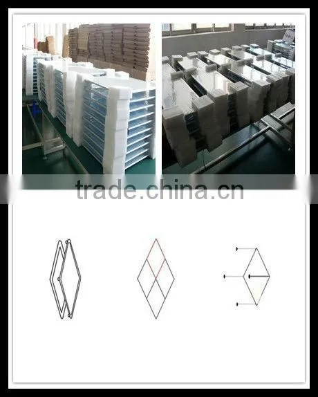 warm white square 18W led panel light housing