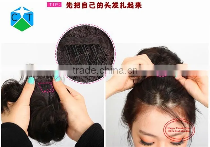 New Sweet Girls Cute Buckle Contract Awarding Wig Contract Wig Accessories