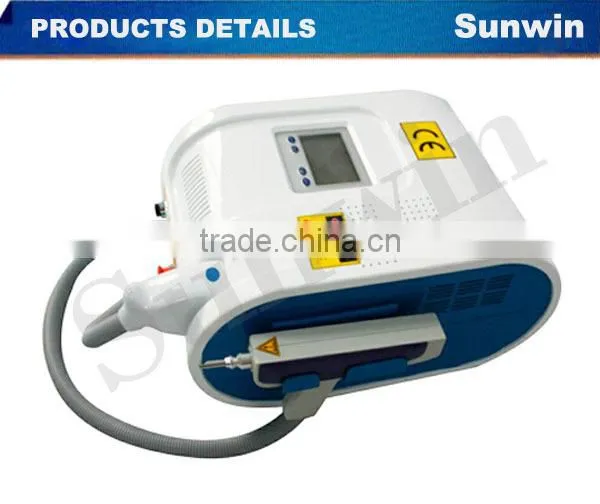 SW-60E Salon Art Portable Q-Switch ND YAG Laser Tattoo Removal Laser Machine