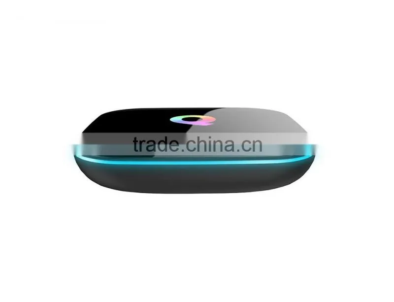 Q-BOX Tv Box Amlogic Quad-core S905 2G+16G BT4.0 Dual 3D 4K Android Tv WIFI KODI 16.0 Android 5.1 Smart Box